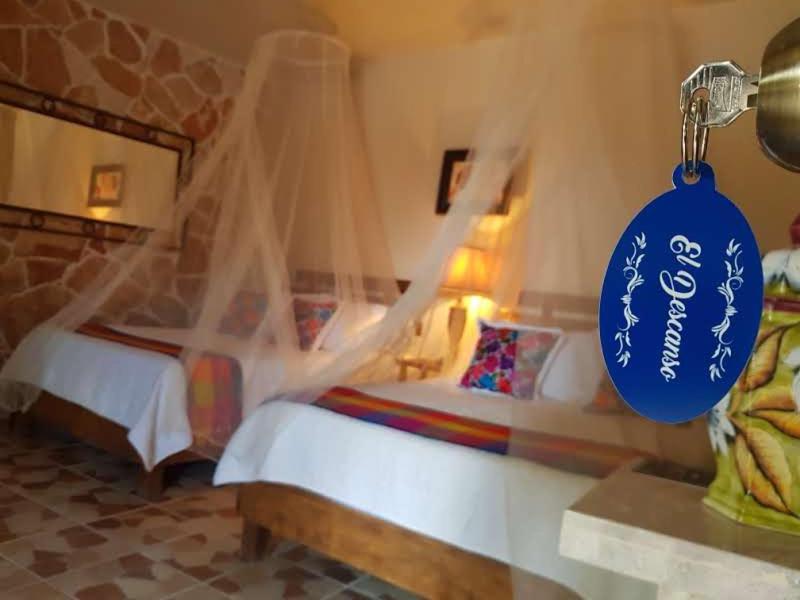 Hotel Posada Rancho Los Laureles El Rosario Xochitiopan Kültér fotó