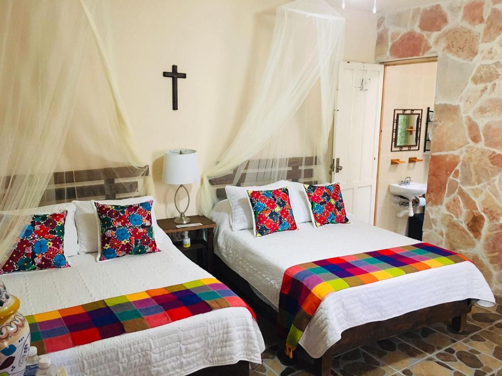 Hotel Posada Rancho Los Laureles El Rosario Xochitiopan Kültér fotó