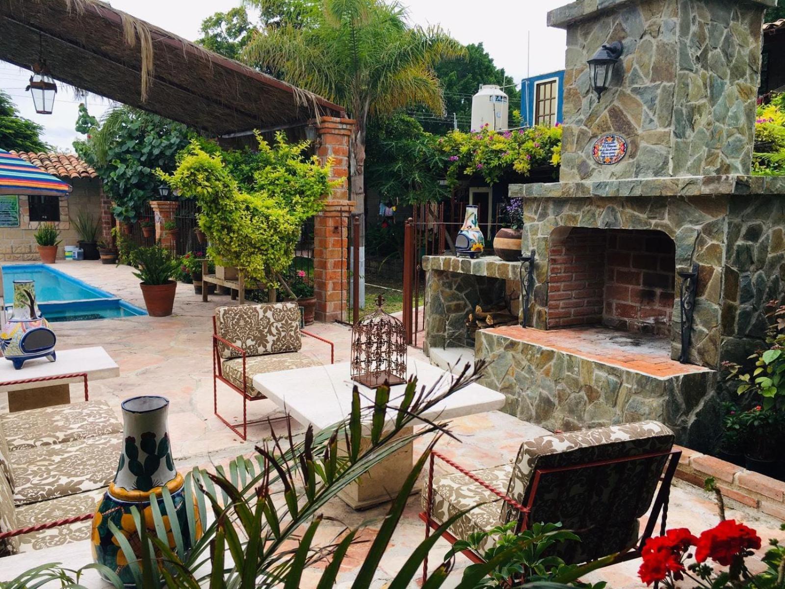 Hotel Posada Rancho Los Laureles El Rosario Xochitiopan Kültér fotó