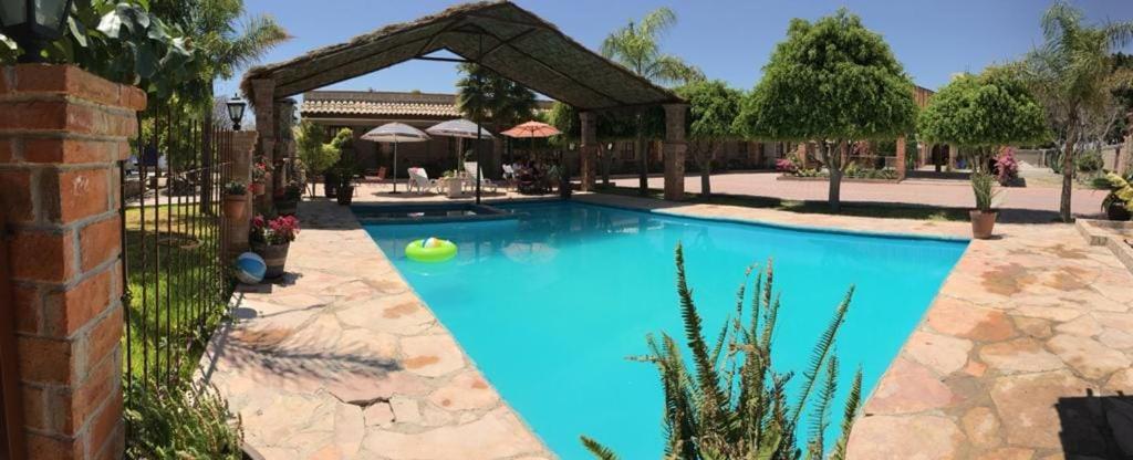 Hotel Posada Rancho Los Laureles El Rosario Xochitiopan Kültér fotó