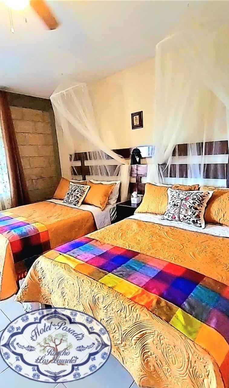 Hotel Posada Rancho Los Laureles El Rosario Xochitiopan Kültér fotó
